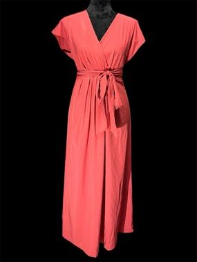 HALARA Rose-Red Knit Top with Branded Tag